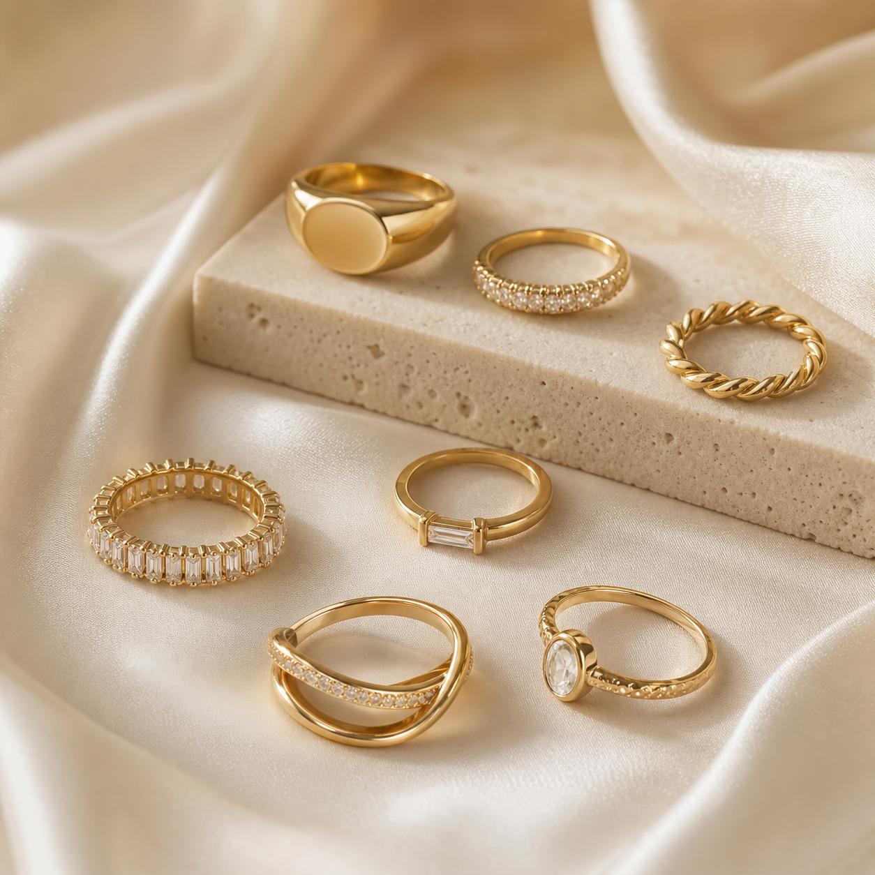 Rings jewellery selection