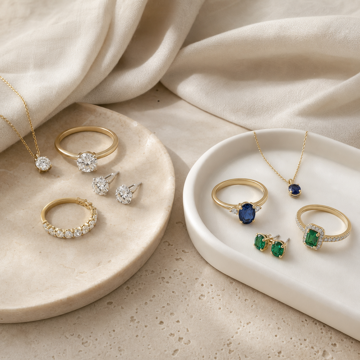 Choosing Between Diamonds and Coloured Stones journal image